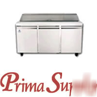 New coldtech 71IN. commerical 3 door sandwich prep unit