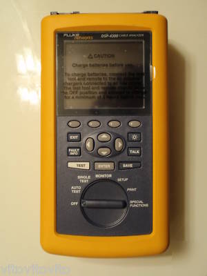 New fluke dsp-4300 cable analyzer CAT5E CAT6 DSP4300 