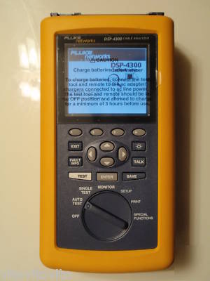 New fluke dsp-4300 cable analyzer CAT5E CAT6 DSP4300 