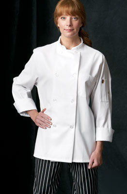 New nwt cd#0413 8 pearl button chef coat white 4X 4XL 