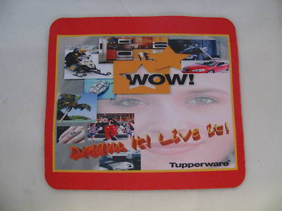 New tupperware wow program mouse pad dream it live it 