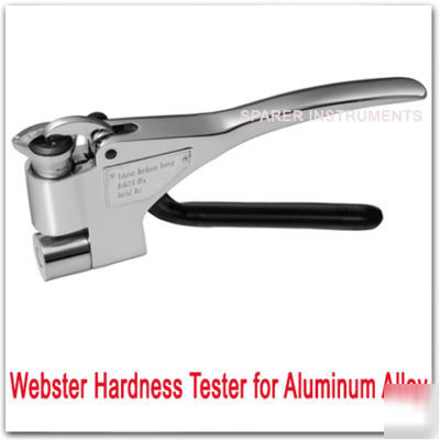 New webster hardness tester for aluminum alloy(w-20A) 