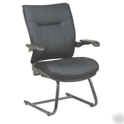 Office star deluxe mesh visitors chair 3705 sled base