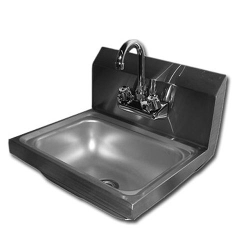Ssp, sehs-17-x hand sink, wall mount, 17