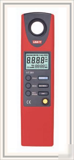 Uni-t UT381 digital luminometer 0~20000 lux meter