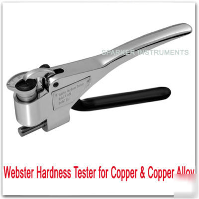 Webster hardness tester for copper&copper alloy,w-BB75