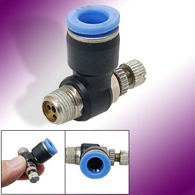 Push in to connect speed control out one touch fittings