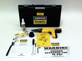 Simpson strongtie pt-27 .27 caliber fastening tool