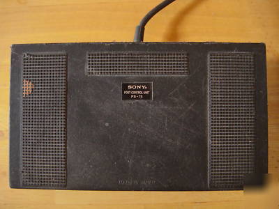 Sony rd-500 dictation & transcription machine phone