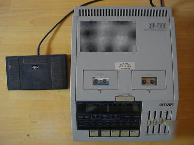 Sony rd-500 dictation & transcription machine phone