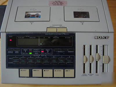 Sony rd-500 dictation & transcription machine phone