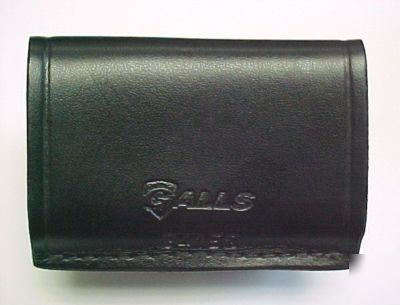 Speedloader pouch leather police belt style 