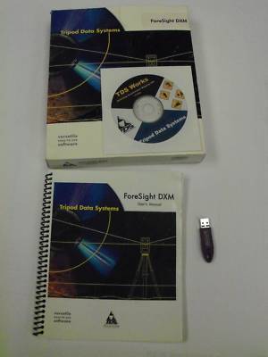 Tds foresight dxm surveying software