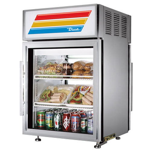 True gdm-5PT-s glass door merchandiser, reach-in refrig