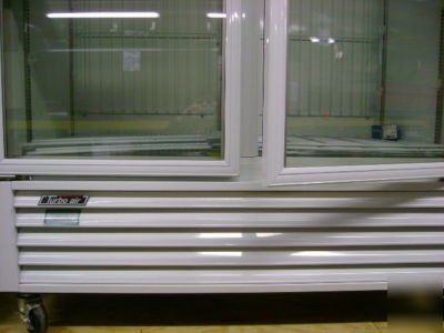 Turbo air two glass door freezer merchandiser