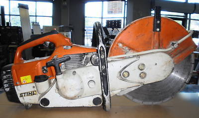 Stihl TS400 concrete cut off saw good condition 