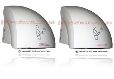 Two stylish design automatic hand dryer powerful 1800W