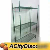 Used eagle 3 shelf commercial mobile 48X18 rack