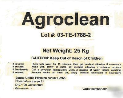 Agroclean soap detergent cleaning stainless