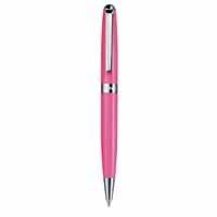 Filofax metal refillable breast cancer pink ball pen