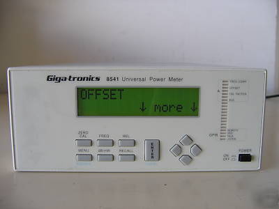 Gigatronics 8541 power meter 40GHZ