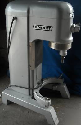 Hobart 60 qt. mixer, bowl, bowl dolly, pelican head etc