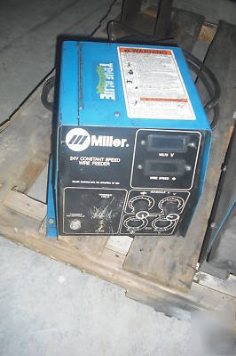 Miller deltaweld 452 mig welder power source w/ feeder