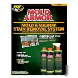 Mold armor mold & mildew stain removal system