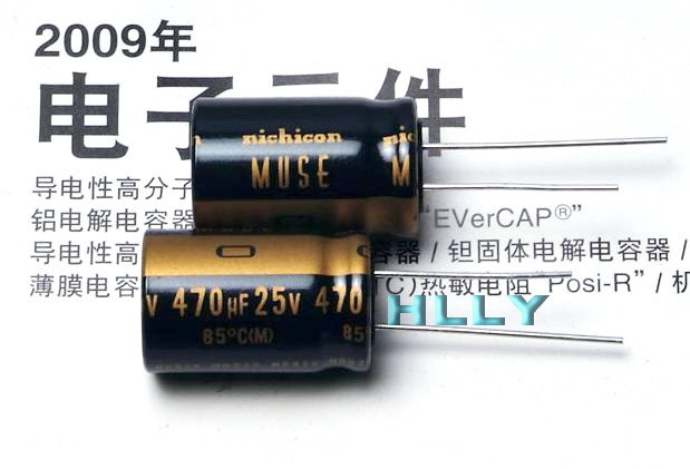 New 10PCS nichicon muse kz audio capacitor 470UF 25V 