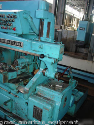 New 16-16 barber colman gear hobber, 1970, heavy duty