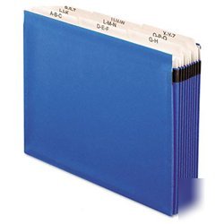 New 9-section hanging file, a-z tabs & blank labels,...