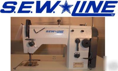 New s.e.w.line 20U53 zig zag industrial sewing machine