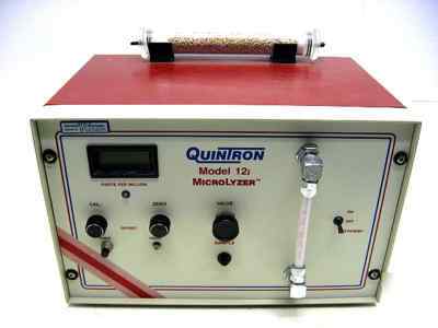 Quintron model 12I microlyzer with spare parts