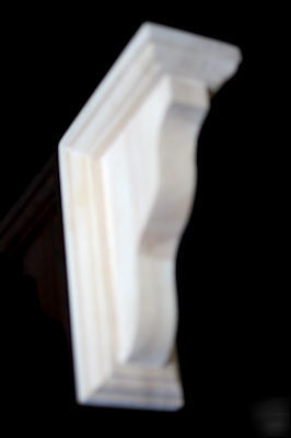 1 set of 2 solid pine wall brackets, 5 by 7 lot BB6 