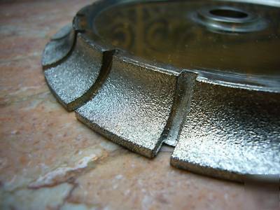 10 inch diamond vaccum brazed 3/8