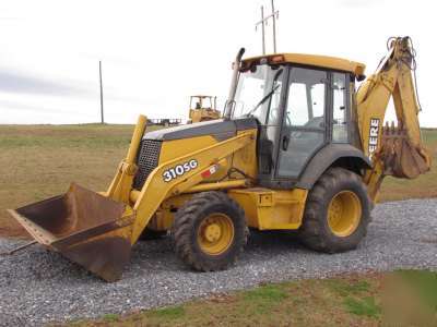 2001 john deere backhoe loader 310SG extenda hoe