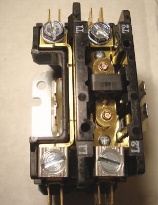 24 volt 1 pole a/c contactor- air conditioning part