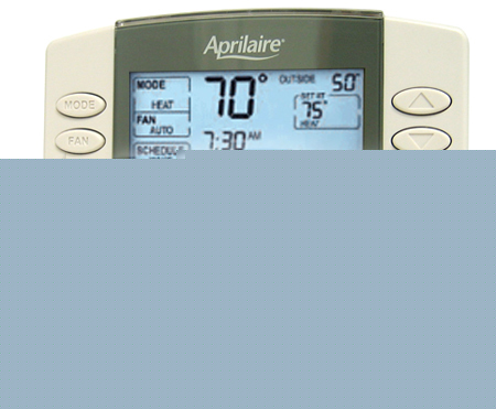 Aprilaire 8466 programmable universal thermostat