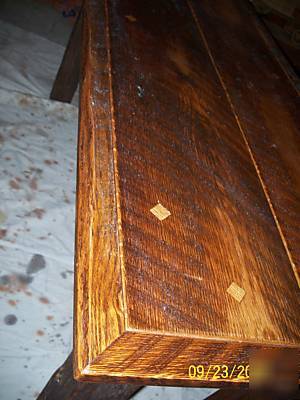 Desk / custom rustic desk / wheel chair accessible