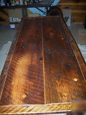 Desk / custom rustic desk / wheel chair accessible