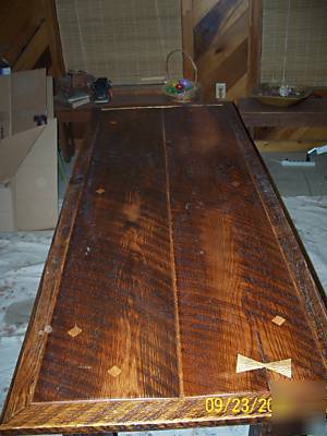 Desk / custom rustic desk / wheel chair accessible
