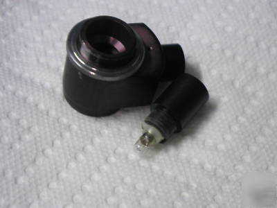 Ealing microscope focus tube lighted beam splitter