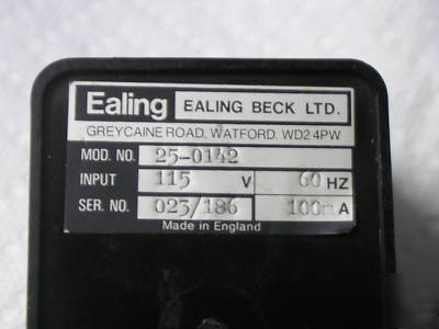 Ealing microscope focus tube lighted beam splitter