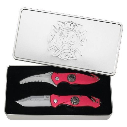 2 pc firefighter knie set by maxam