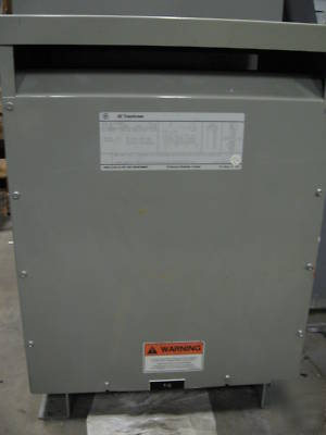 45 kva transformer pri 480V sec 208Y/120 3 ph dry type