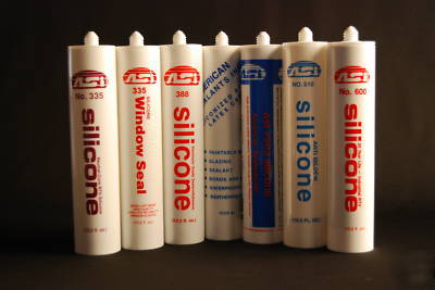 Asi acrylic latex adhesive sealant caulk 24-10OZ cart.