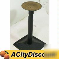 Commercial restaurant furniture bar black table base
