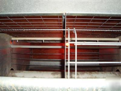 Egg laying hen chicken cage system
