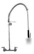 Fisher pre-rinse assembly wall mounted mixing valve