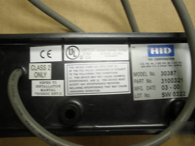 Hid 30387 id card swipe reader pt# 3100321
